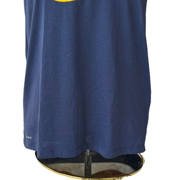 Nike Mens Medium Cleveland Cavaliers Tank Top Shirt Blue Sleeveless NBA New - Picture 4 of 12